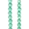 12 Pack: Aqua Cat Eye Glass Round Beads, 8mm by Bead Landing™